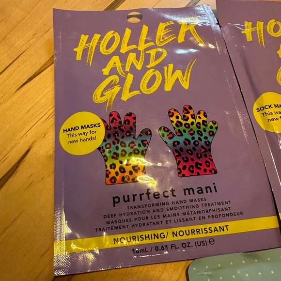 Face Masks, Hand Masks, & Foot Masks - Lot of 5 - Picture 2 of 6